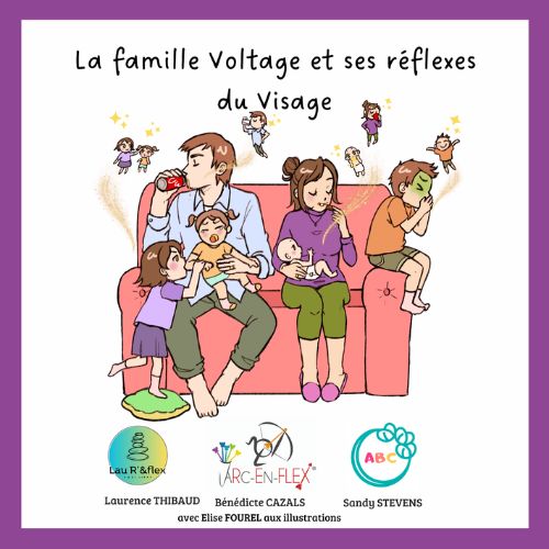 La famille Voltage et ses réflexes du visage